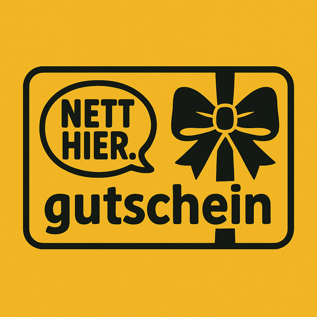 Digitaler Nett hier Gutschein zum Verschenken