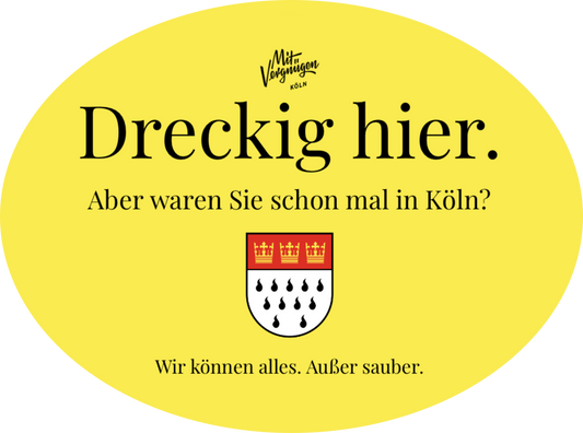 "Nett hier" Köln Bierdeckel - Limited Charity Edition