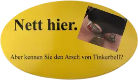 Nett-hier-Aufkleber Inspiration 1