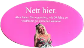 Nett-hier-Aufkleber Inspiration 5