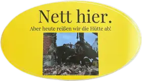 Nett-hier-Aufkleber Inspiration 11
