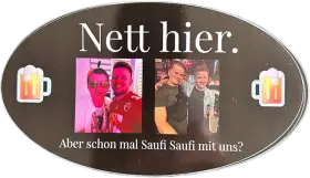 Nett-hier-Aufkleber Inspiration 13