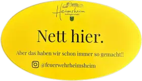 Nett-hier-Aufkleber Inspiration 14