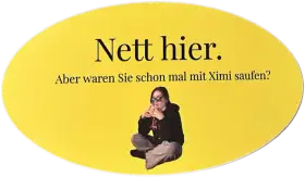 Nett-hier-Aufkleber Inspiration 21