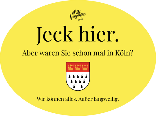 "Nett hier" Köln Bierdeckel - Limited Charity Edition
