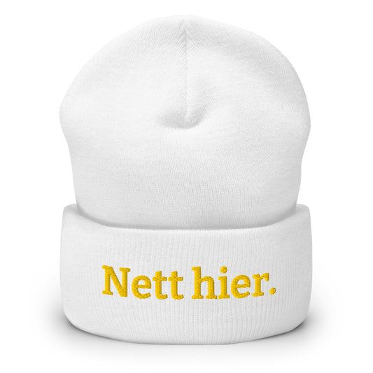 Nett hier - Beanie