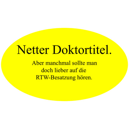 Nett hier Aufkleber